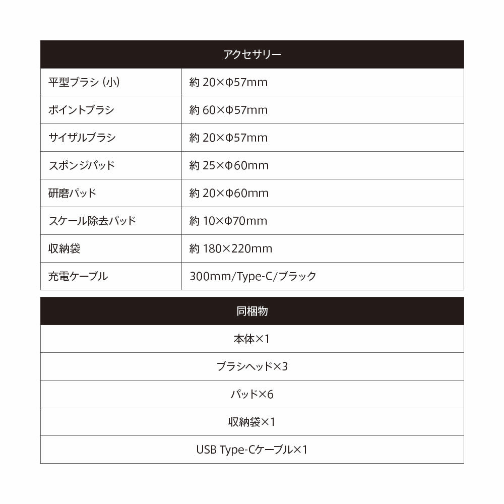 電動キッチンスクラバー