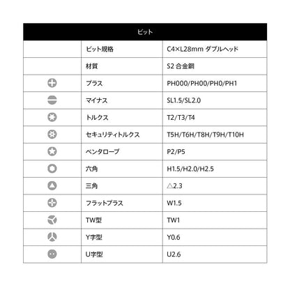 24in1 精密ドライバー