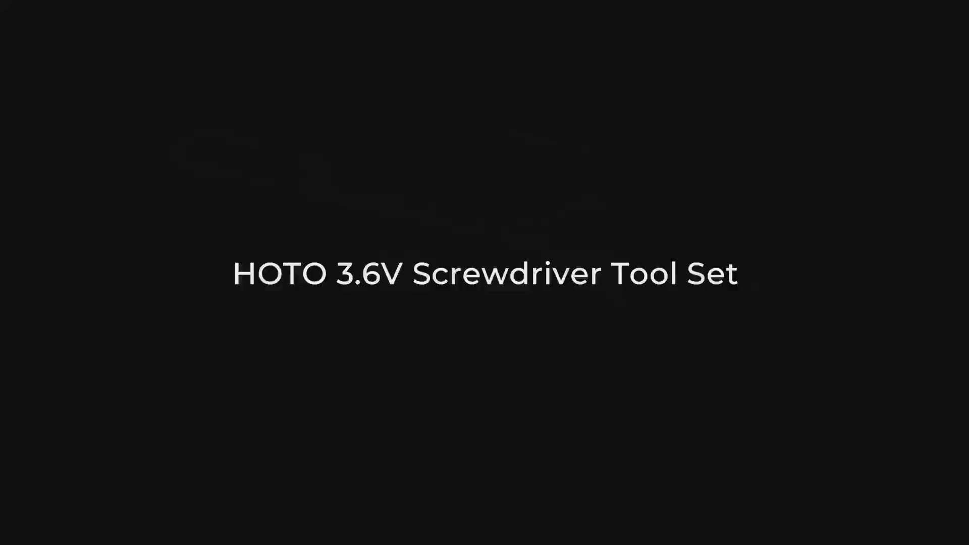 3.6V ドライバーツールセット – HOTO JAPAN 公式ストア